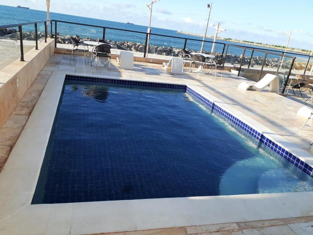 Ferienwohnung 804 Lindo Flat Mobiliado Com Vista Lateral Mar Na Praia De Iracema Fortaleza  Exterior foto
